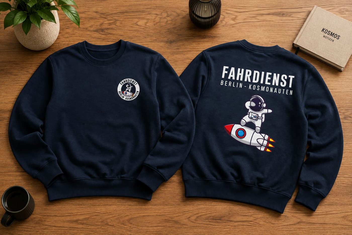 Sweatshirt Schwarz